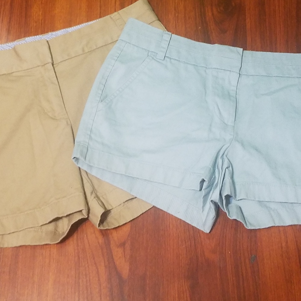 J. Crew Blue Aqua~ish Khaki Chinos sz 4